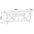 Imagem do (Classe A) Rack para TV até 60 Polegadas 4 Portas 1 Nicho 158cm Adria Versátile Off White/Noce