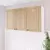 (Classe A) Armário Aéreo 3 Portas 120 Cm Pérola Branco/Carvalho