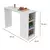 (Classe A) Bancada Alta 3 Nichos Laterais Ravenna Branco - comprar online
