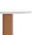 (Classe A) Mesa para Sala de Jantar com Vidro Lintz Off White/Caramelo/Canela - Casa Saldão