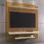 (Classe A) Painel Sala Leme para Tv até 60 Polegadas Naturalle/off White