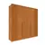 (Classe A) Guarda Roupa Casal 6 Portas Ripado 4 Gavetas 244cm Nova York com Espelho Espresso Móveis Cinamomo - Casa Saldão