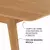 (Classe A) Mesa de Jantar Retangular 4 Lugares Elegance Cinamomo na internet