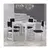 (Classe A) Conjunto Sala de Jantar Mesa com 4 Cadeiras Nicoli Branco