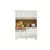 (Classe A) Cozinha Compacta 8 Portas 1 Gaveta Cleo Atacama Off White - Aramóveis Off White - comprar online