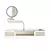 (Classe C) Cama Infantil Montessoriana Solteiro Lua Yescasa Branco/Geneve - Casa Saldão