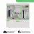 (Classe A) Guarda-Roupa Casal 3 Portas 9 Gavetas com Espelho Luana Branco - Casa Saldão