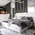 (Classe C) Base de Cama Box Casal Mônaco Branco - Tcil Móveis Branco - comprar online