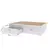 (Classe C) Cama Casal Adulto com 4 Gavetas Gades Yescasa Branco Perfect Wood - Casa Saldão