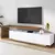 (Classe A) Rack Para TV até 60 Polegadas 3 Portas 217cm Nápoles Yescasa Cedro/Branco