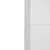 (Classe A) Folha de Porta Madeira Laqueada 210x70cm Frisada CasaBlanca Branco - loja online