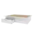 (Classe C) Cama Casal Adulto com 4 Gavetas Gades Yescasa Branco Perfect Wood - loja online
