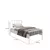 (Classe A) Cama Solteiro Tubular Julia Yescasa Branco - comprar online