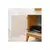 (Classe A) Rack para Tv até 75" 2 Portas 1 Gaveta Morgan 1.80 Off White/Cedro - Casa Saldão