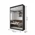 (Classe A) Guarda-roupa Solteiro 100% Mdf Bp com 2 Portas de Espelho Preto na internet