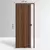 (Classe A) Porta Sanfonada de PVC 210x97cm Permatti Imbuia na internet