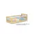 Imagem do (Classe A) Cama Infantil Solteiro Montessoriano Wave com Rattan Verde/Natural