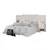 (Classe C) Cabeceira Extensível Casal/Queen/King MDF com 2 Mesas de Apoio Granada Branco na internet