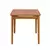 Imagem do (Classe A) Mesa de Jantar 4 Lugares 130cm Miriti Cabecasa Madeiramadeira Caramelo