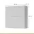 (Classe C) Armário 2 Portas Basculante Marquesa 80Cm 100% Mdf Branco - loja online