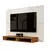 (Classe A) Painel Edn Fox New para Tv de até 43'' com Nicho Decorativo - Off White/cedro Off White/Cedro - comprar online