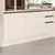 (Classe A) Rodapé Para Balcão 100%mdf Com Acessórios 191,5cm Aurora Off White