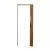 (Classe A) Porta Sanfonada de PVC 210cm x 60cm Belplast Cerejeira (Marrom) - comprar online