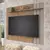 (Classe A) Painel para Tv 65 Polegadas 153cm Galla Mel/Fendi