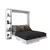 (Classe A) Cama Articulada de Casal com 4 Prateleiras e 2 Nichos CM8014 Branco na internet