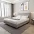 (Classe A) Cama Queen Boreal Flutuante Cinza