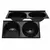 (Classe A) Tanque Duplo em Mármofibra 102cmx50cm DVG Decoralita Preto absoluto - comprar online
