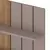 (Classe A) Painel para Tv 65 Polegadas 153cm Galla Mel/Fendi na internet