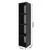 (Classe A) Estante para Livros Modular 4 Nichos 141cmx30cm Marselha Preto - loja online