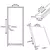 (Classe A) Kit Porta de Madeira 210x82cm Batente 14cm Lisa Primer Uniportas  Branco na internet