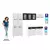 (Classe C) Cozinha Completa 14 Portas 2 Gavetas 3 Vidros Star New Preto - loja online