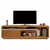 (Classe A) Rack para TV até 75 Polegadas 100% MDF Ripado Granada Naturalle/Off White - comprar online