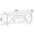 (Classe A) Rack para Tv Adria Cedro/branco - Casa D Branco/Noce - Casa Saldão