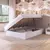 (Classe A) Cama Casal Box Baú 140 Bogotá 138x188cm Branco - loja online