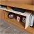 (Classe A) Rack para TV até 75 Polegadas 100% MDF Ripado Granada Naturalle/Off White na internet