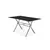 (Classe A) Conjunto de Mesa Tampo de Vidro e 6 Cadeiras Turim M. Londres Espresso Móveis Preto - comprar online