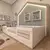 (Classe C) Cama Infantil Montessoriana Solteiro Lua Yescasa Branco/Geneve na internet