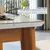 (Classe A) Mesa de Jantar 6 Lugares 160cmx90cm Monalisa Mel Natural/Off White - Casa Saldão