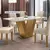 (Classe A) Mesa para Sala de Jantar 160cm Tampo em Vidro/MDP Espanha Espresso Móveis Ypê/Off White