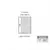 (Classe A) Porta de Aço de Correr 213x150 com Grade Quadrada e Postigo Facilita Lucasa Branco - comprar online