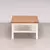 (Classe A) Mesa de Centro Madeira Maciça Vanilla Amêndoa/Branco - loja online