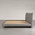 (Classe A) Cama Queen Boreal Flutuante Cinza