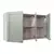 (Classe A) Armário Aéreo 3 Portas 120cm Arizona Branco/Menta - comprar online