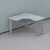 (Classe A) Mesa Estação de Trabalho em L 140x140cm ETP1414 Maxxi Cinza - comprar online