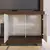 (Classe A) Estante Home para TV até 50 Polegadas 2 Portas Valença Nogueira Real/Off White - Casa Saldão