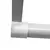 Imagem do (Classe A) Box Para Banheiro de PVC 130x185cm Sanfonado Frontal BCF Branco